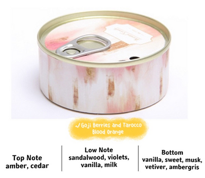 Scented Canned Candle