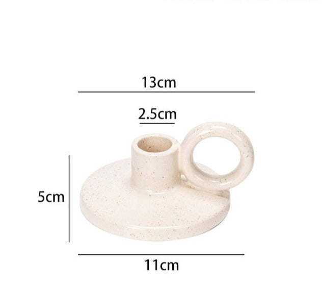 Nordic Ceramic Candle Holder