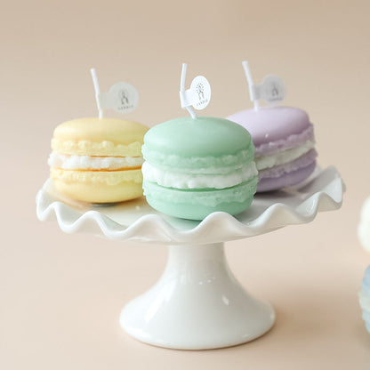 Scented Macaron Candle