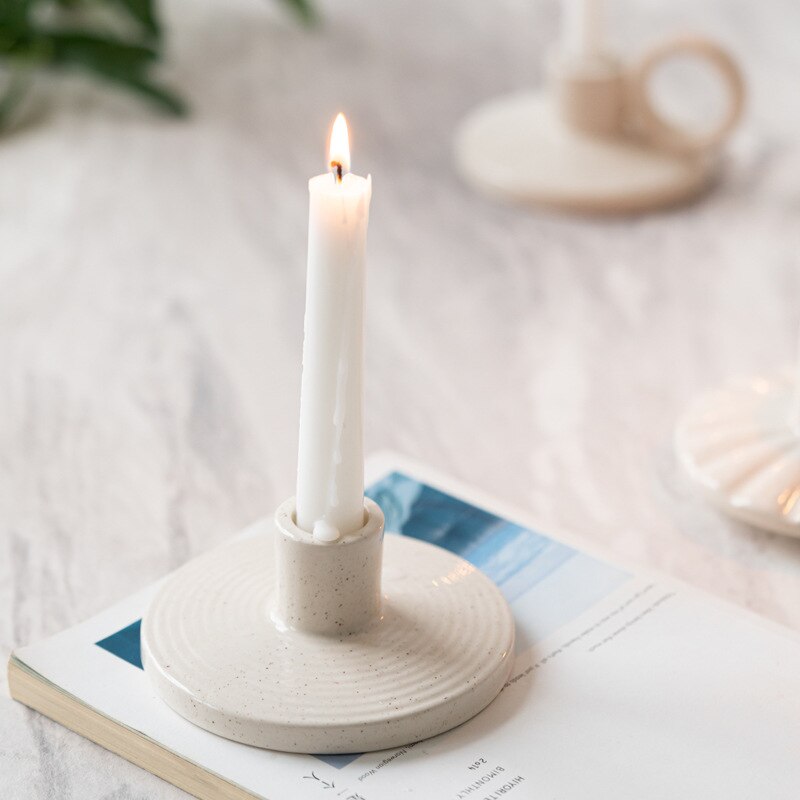 Nordic Ceramic Candle Holder